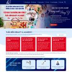 Theme WordPress trung tâm đào tạo nghề spa
