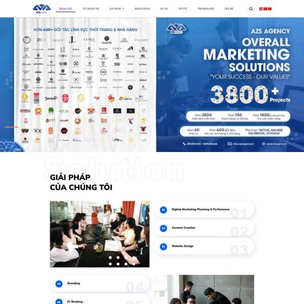Theme WordPress công ty marketing, thiết kế web, agency digital 6