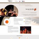 Theme WordPress trung tâm văn học nghệ thuật