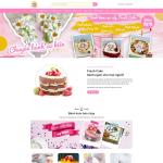 Theme WordPress tiệm bán bánh kem đẹp
