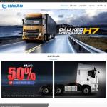 Theme WordPress bán xe ô tô đầu kéo