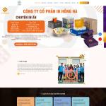 Theme WordPress in ấn bao bì