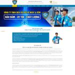Theme WordPress dịch vụ bảo vệ 3