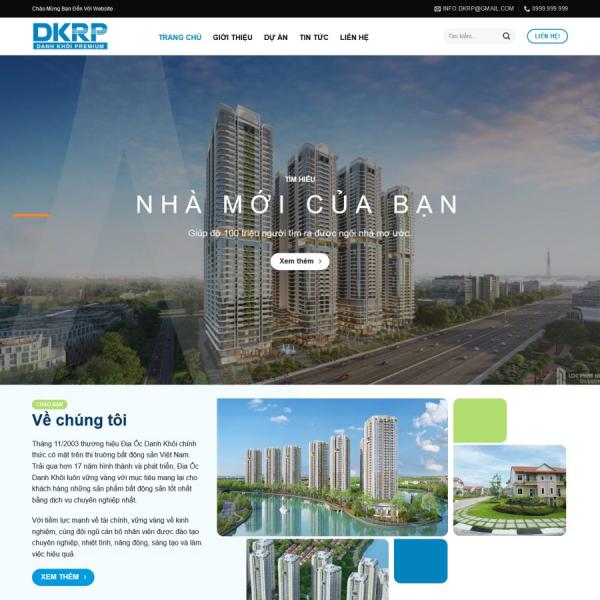 Theme WordPress BĐS 33