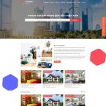 Theme WordPress BĐS 54
