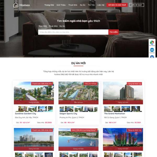 Theme WordPress bất động sản 10