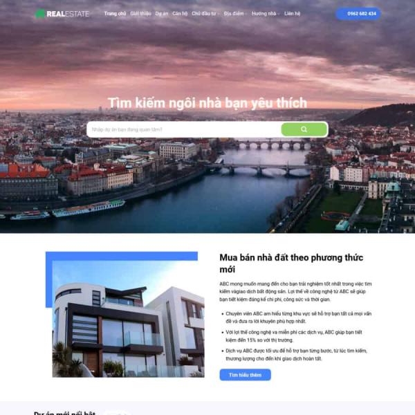 Theme WordPress bất động sản 13