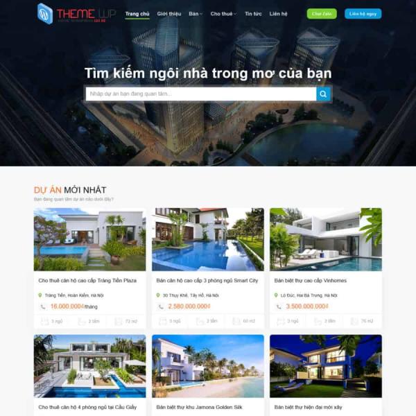 Theme WordPress bất động sản 16