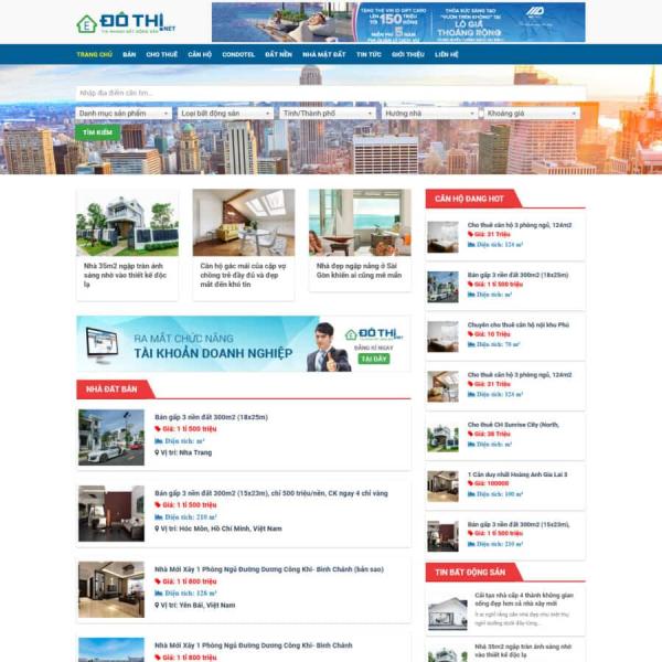 Theme WordPress bất động sản 28