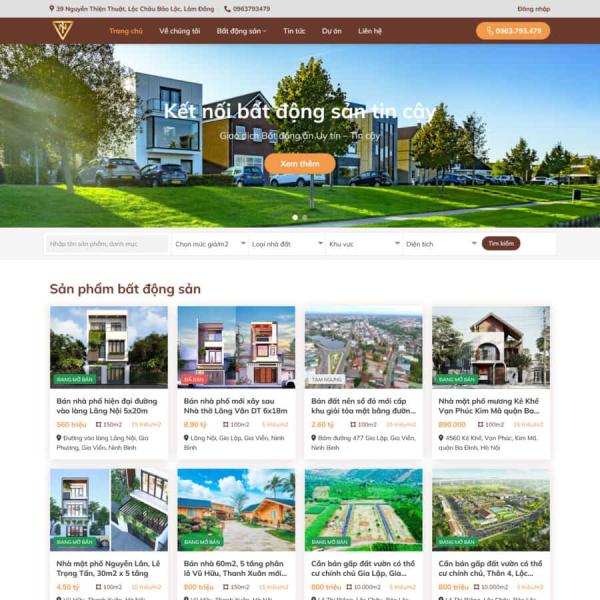 Theme WordPress bất động sản 33