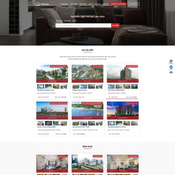 Theme WordPress BĐS 50 có chức năng tính lãi xuất