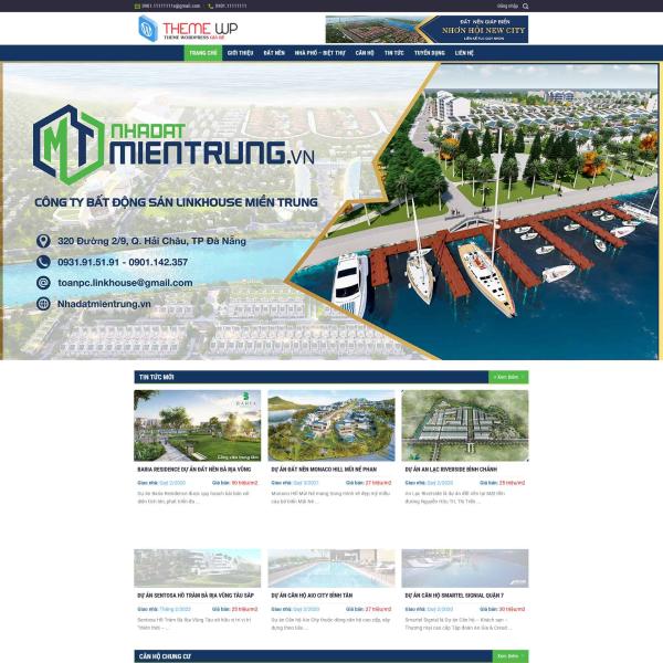 Theme WordPress bất động sản 5