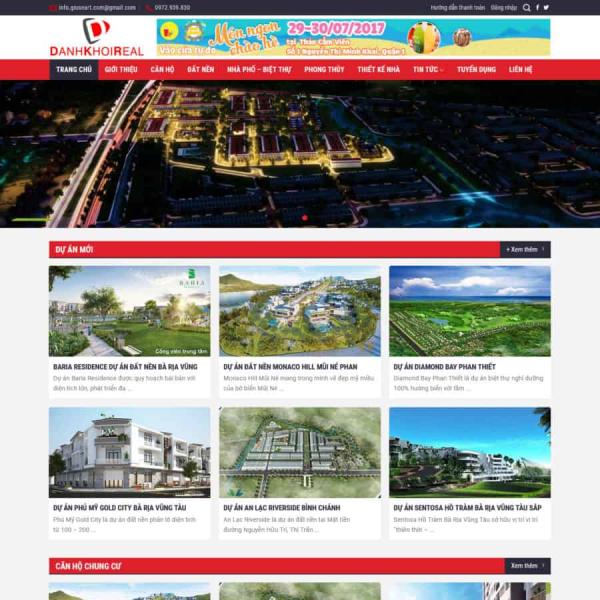 Theme WordPress bất động sản 07
