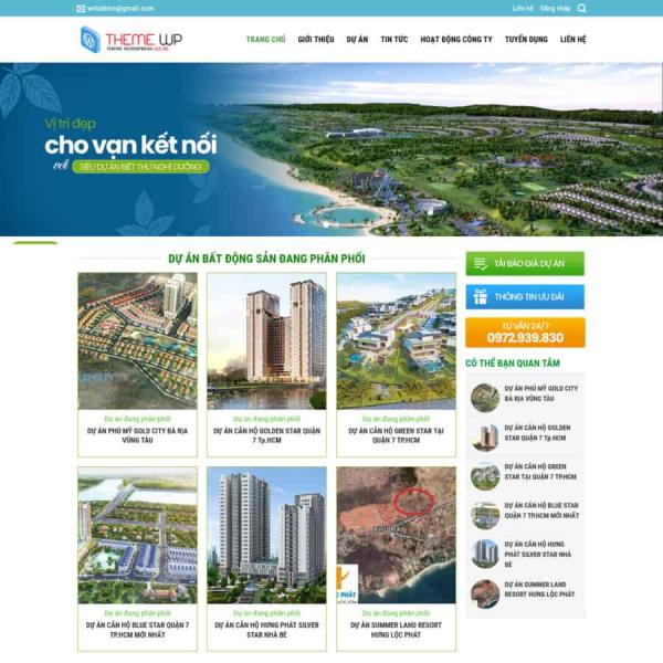 Theme WordPress bất động sản 08