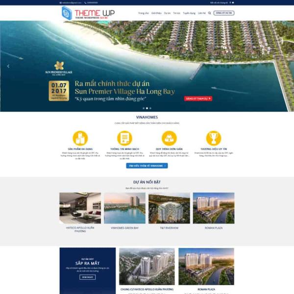 Theme WordPress bất động sản 9