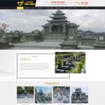 Theme WordPress lăng mộ đá mỹ nghệ