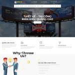 Theme WordPress thi công biển hiệu quảng cáo 2