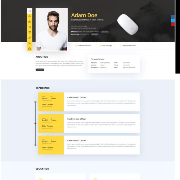Theme WordPress blog cá nhân