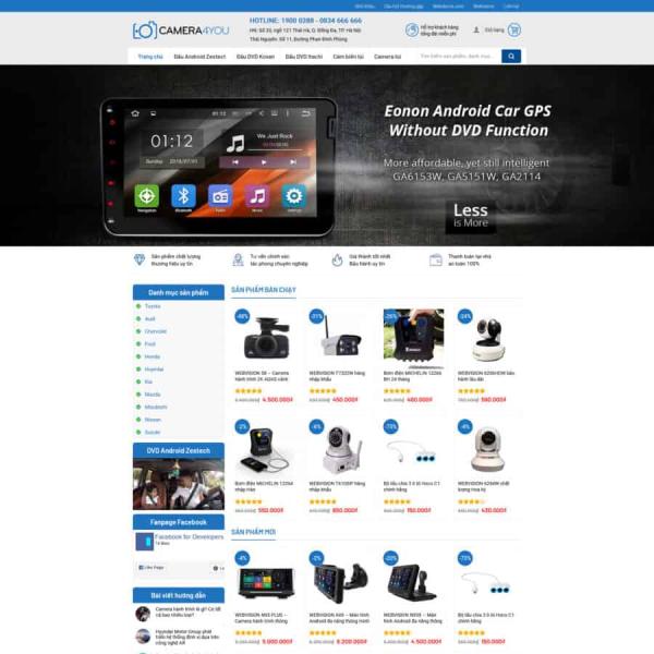 Theme WordPress shop camera 02