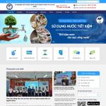 Theme WordPress công ty cấp nước