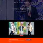 Theme WordPress giới thiệu ca sỷ