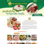 Theme WordPress shop bán đặc sản chả nem