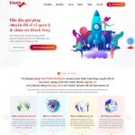 Theme WordPress công ty marketing online, chuyển đổi số 2