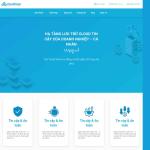 Theme WordPress bán hosting, máy chủ vps