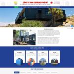 Theme WordPress công ty bán container