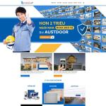 Theme WordPress cửa nhôm kính nhập khẩu