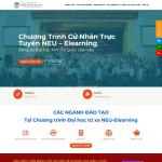Theme WordPress trường đào tạo