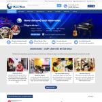 Theme WordPress dạy nhạc