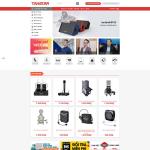 Theme WordPress bàn thiết bị âm thanh