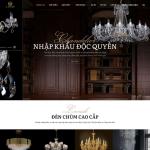 Theme WordPress shop bán đèn chùm