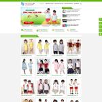 Theme WordPress đồng phục trẻ em