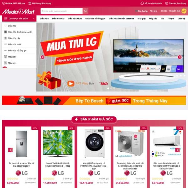 Theme WordPress điện máy 8