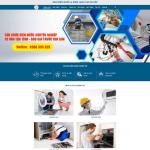Theme WordPress dịch vụ điện nước 2