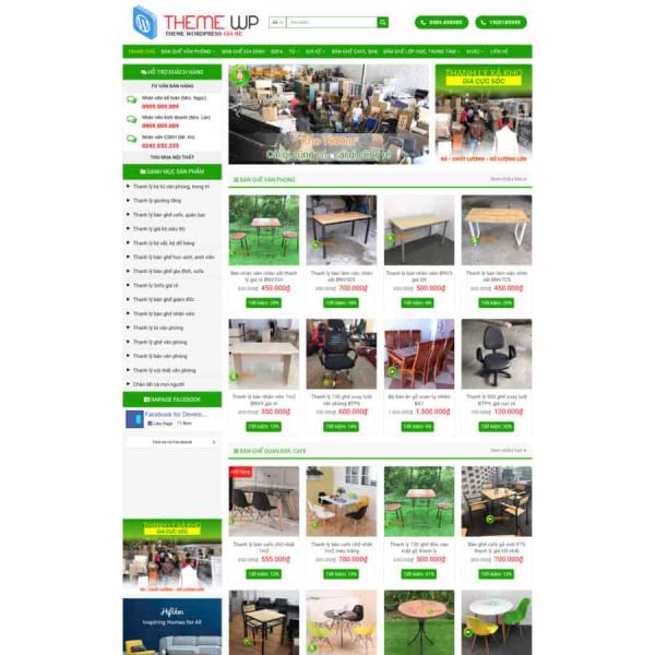 Theme WordPress bán đồ cũ