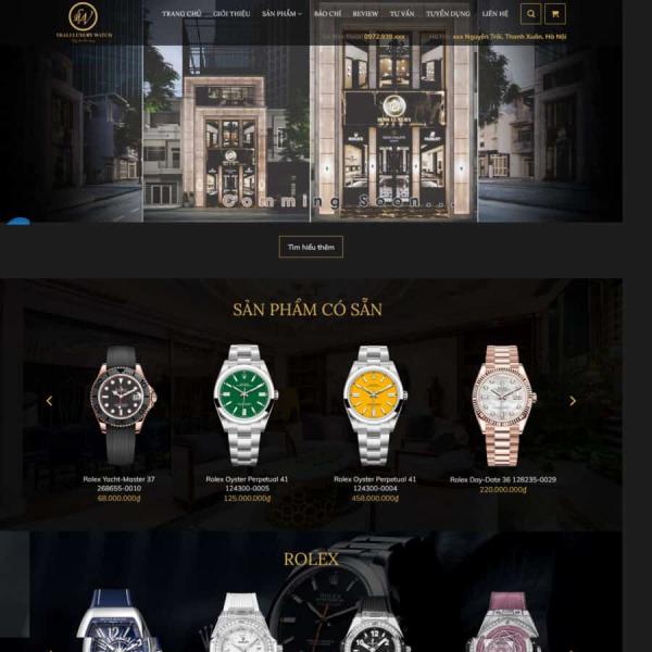 Theme WordPress đồng hồ 3