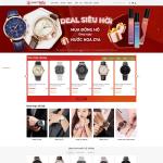Theme WordPress shop bán đồng hồ cao cấp