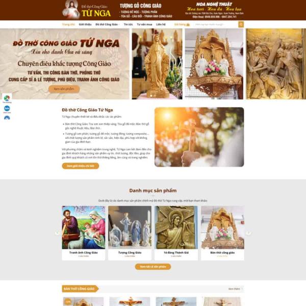Theme WordPress bán đồ thờ cúng