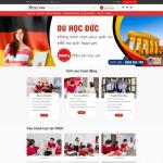 Theme WordPress du học đức
