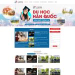 Theme WordPress du học hàn quốc 1