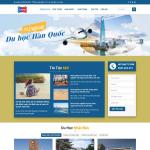 Theme WordPress du học hàn quốc