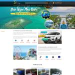 Theme WordPress du lịch thuê xe 6