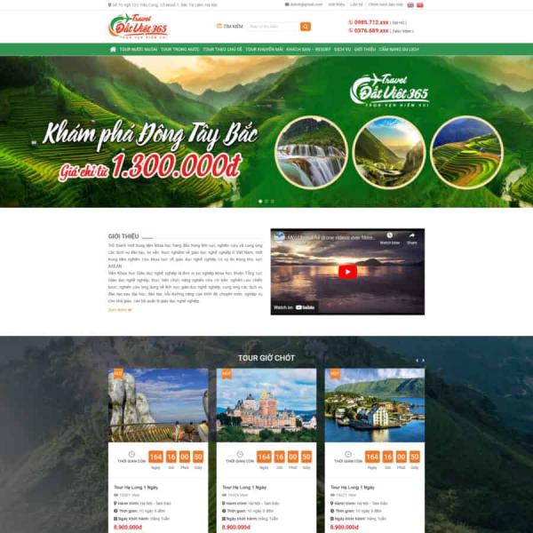 Theme WordPress du lịch 13