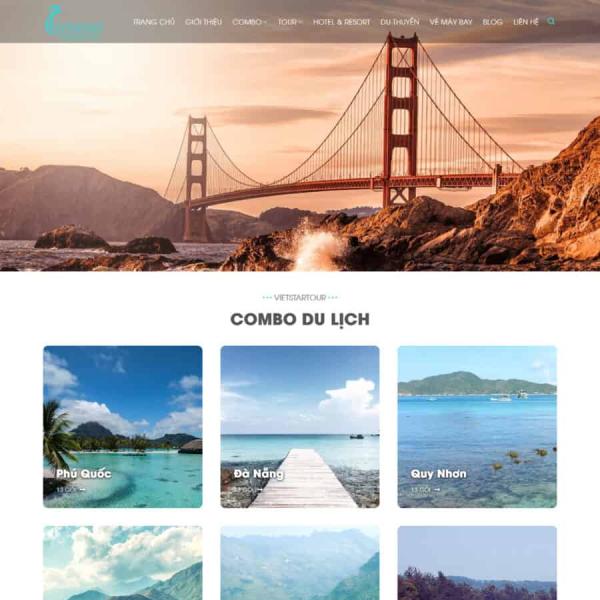 Theme WordPress du lịch 14
