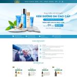Theme WordPress bán dược liệu mỹ phẩm