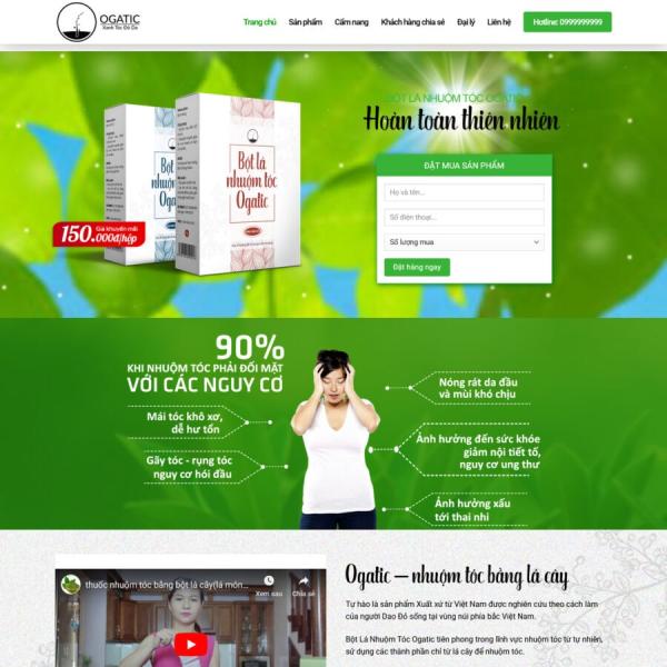Theme WordPress dược phẩm 1