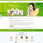 Theme WordPress shop mỹ phẩm